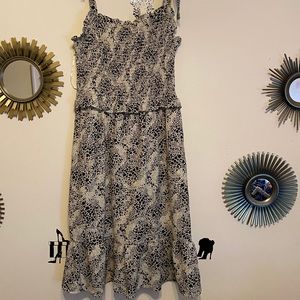 Black and white dress